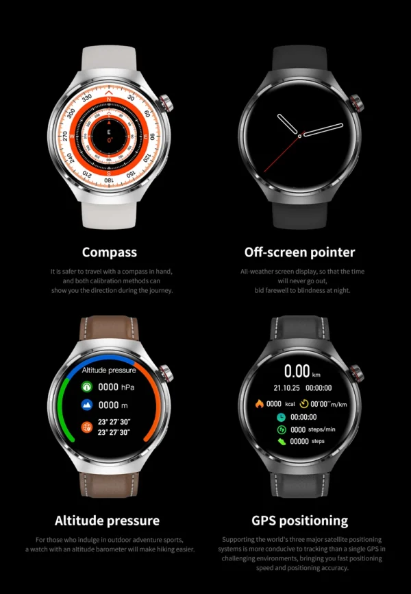 Smartwatch WATCH Relógio Inteligente Masculino para Huawei